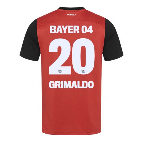 Dres Bayer Leverkusen Alejandro Grimaldo #20 Domaci 2024-25 Kratak Rukav